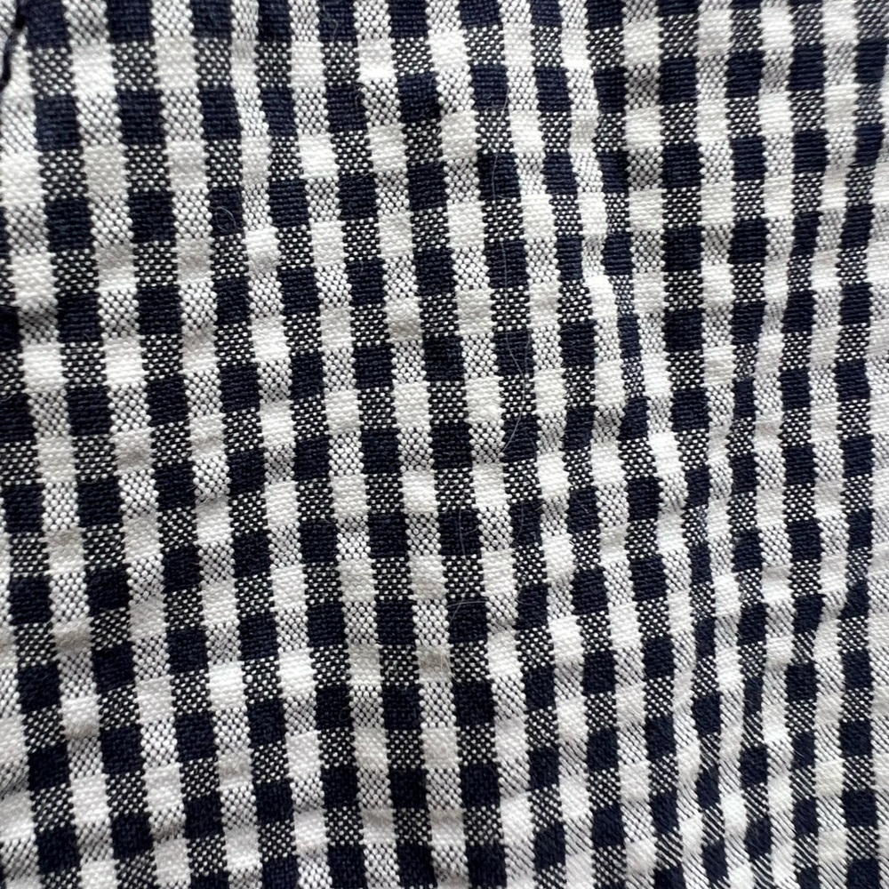 Banana Republic Aiden Short Chino Cotton Flat Front Gingham Men's Size 34 - Picture 6 of 9
